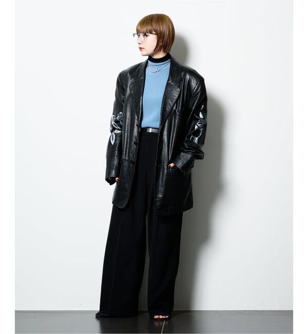  「《追加5》SHEER HIGH NECK TOP：カットソー」|Tシャツ・カットソー|