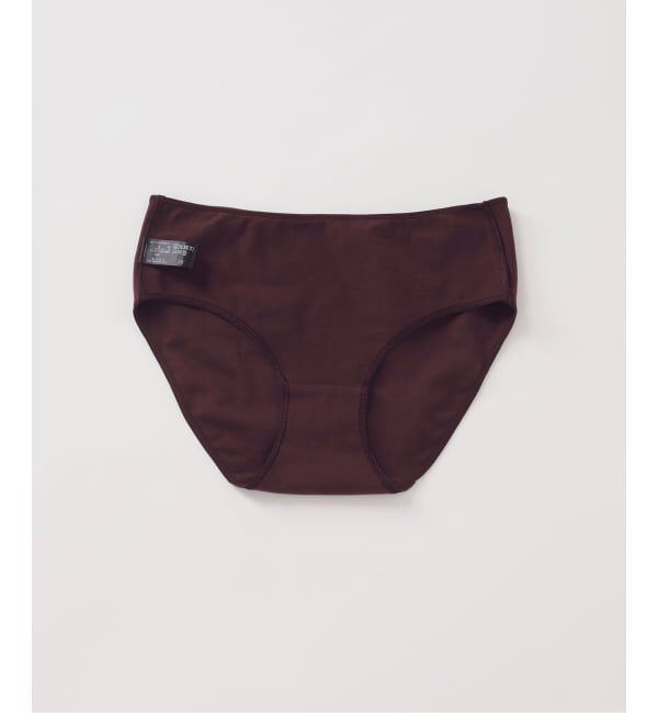 EMILYWEEK「《予約》【RESET】オーガニックコットン混ショーツ（ブラウン）」|インナー|