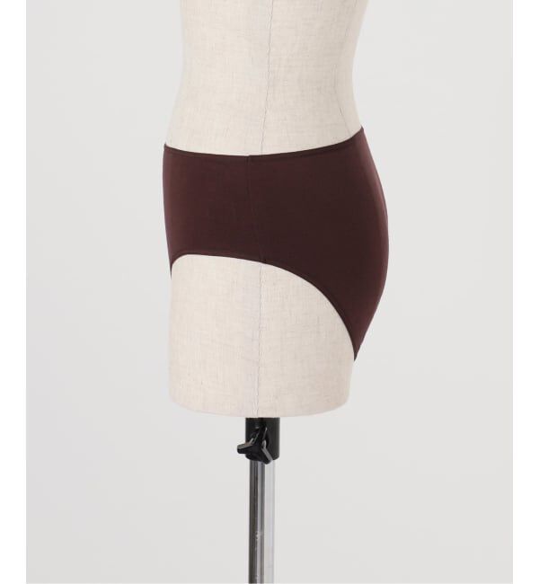 EMILYWEEK「《予約》【RESET】オーガニックコットン混ショーツ（ブラウン）」|インナー|