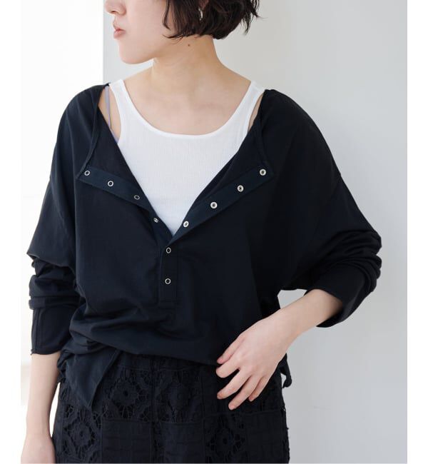 EMILYWEEK「《追加》2WAYスナッププルオーバー」|Tシャツ・カットソー|