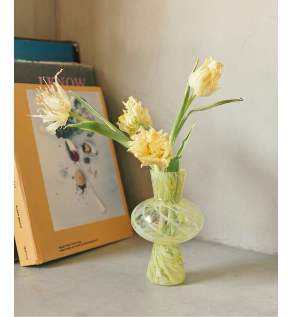 journal standard Furniture「FLOWER VASE POSITANO　フラワーベース」|その他|イエロー