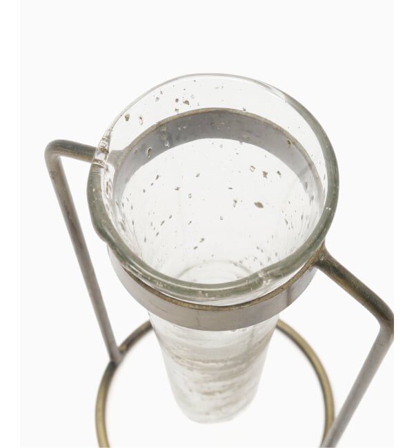 journal standard Furniture「【artipur COTTAGE】アイアンスタンドガラスベース（シングル）」|その他|