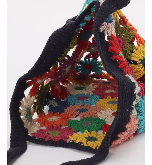 JOINT WORKS「MacMahon Knitting Mills / マクマホンニッティングミルズ Flower Chain Tote Bag」|トートバッグ|