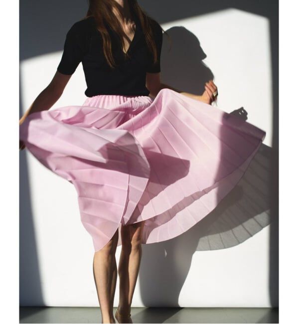 VERMEIL par iena「《追加》アコーディオンプリーツスカート」|スカート|