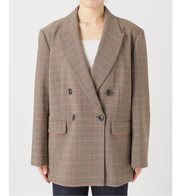 SLOBE IENA「チェックビックジャケット」|テーラードジャケット|