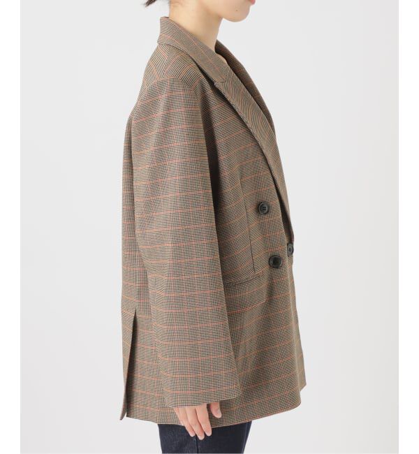 SLOBE IENA「チェックビックジャケット」|テーラードジャケット|