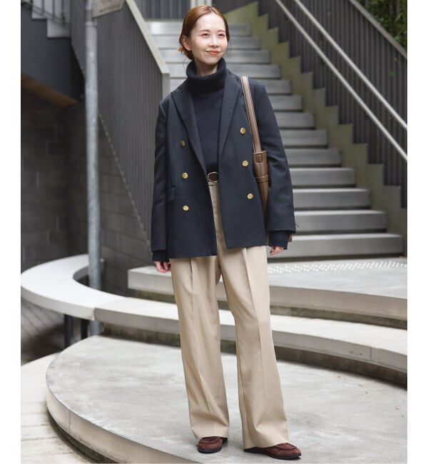 SLOBE IENA「TRダブルブレストジャケット」|テーラードジャケット|