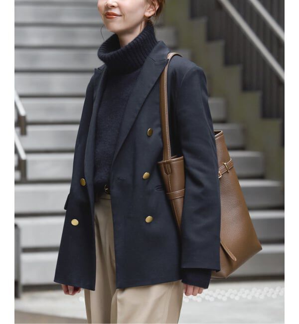 SLOBE IENA「TRダブルブレストジャケット」|テーラードジャケット|