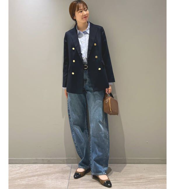 SLOBE IENA「TRダブルブレストジャケット」|テーラードジャケット|