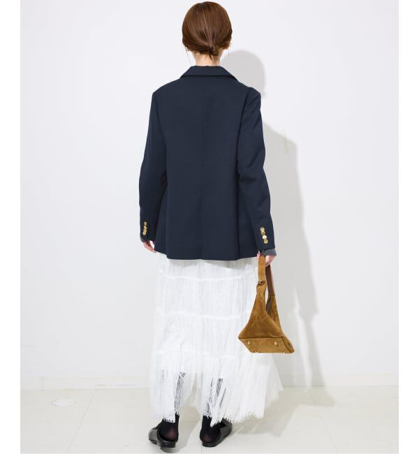 SLOBE IENA「TRダブルブレストジャケット」|テーラードジャケット|