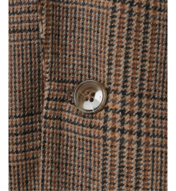 IENA「COUTURE D&rsquo;ADAM/クチュールドアダム BIG JK グレンチェック」|テーラードジャケット|
