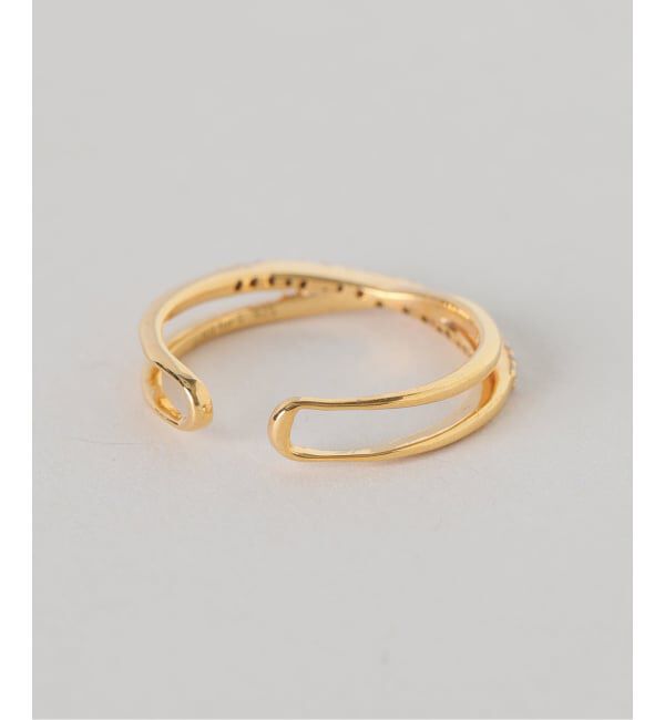 SLOBE IENA「《WEB限定サイズあり》ODUL/オジュール SLOBE別注 クロスリング」|リング|