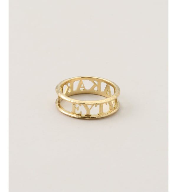 IENA「GIGI/ジジ Inscription ring リング A10009」|リング|