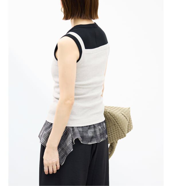 IENA「《予約》FLORE FLORE/フローレフローレ MAYCAMI キャミソール」|キャミソール|