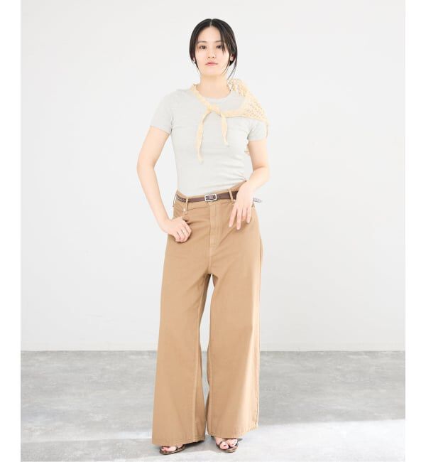 IENA「《予約》FLORE FLORE/フローレフローレ CARTEE Tシャツ」|Tシャツ・カットソー|