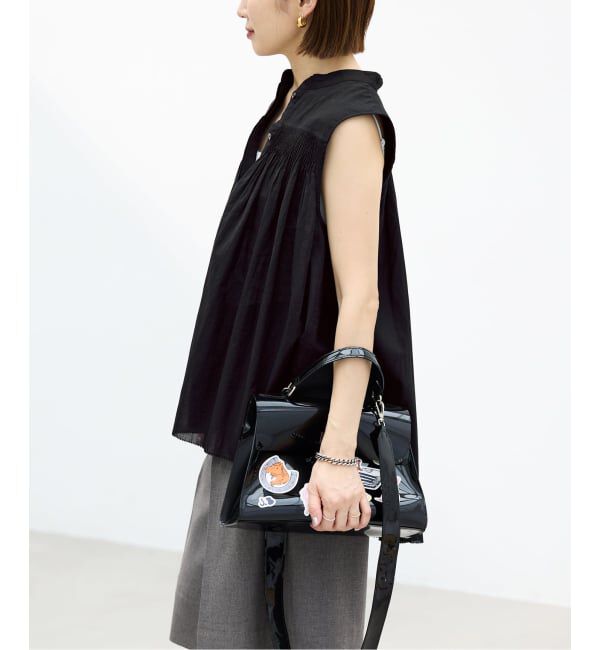 IENA「《予約》AAYUSHI/アユーシ 別注ピンタックボイルブラウス SGN070151」|シャツ・ブラウス|