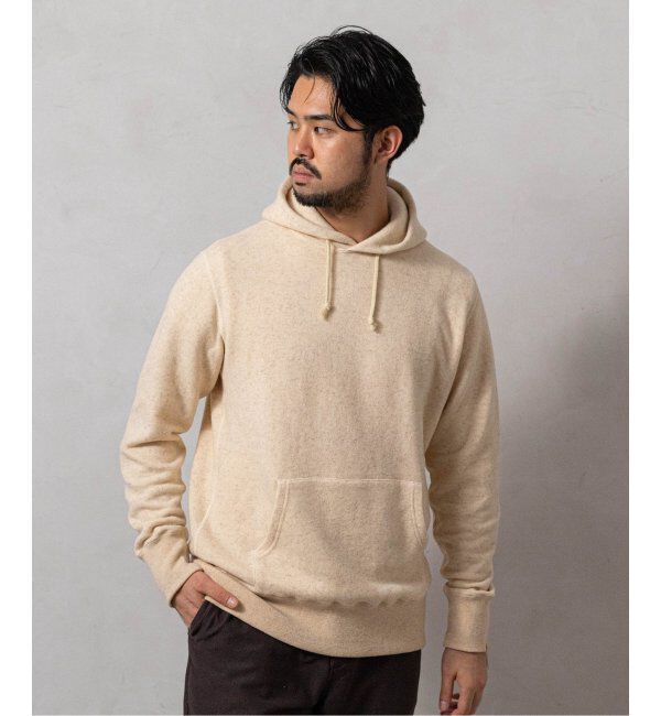 EDIFICE「【LOOPWHEELER for LOWERCASE】ツリアミウールルーズフーディー」|パーカー|