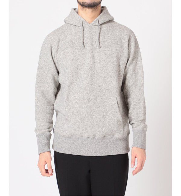 EDIFICE「【LOOPWHEELER for LOWERCASE】ツリアミウールルーズフーディー」|パーカー|