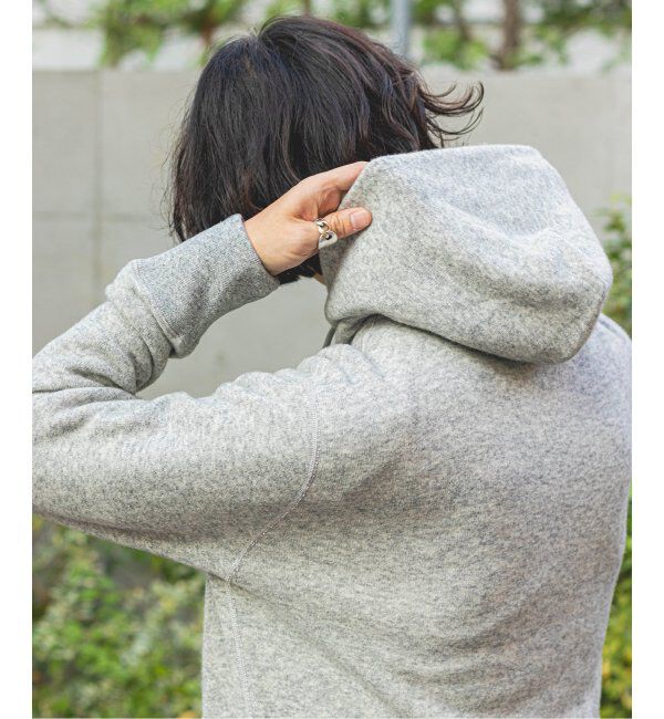 EDIFICE「【LOOPWHEELER for LOWERCASE】ツリアミウールルーズフーディー」|パーカー|