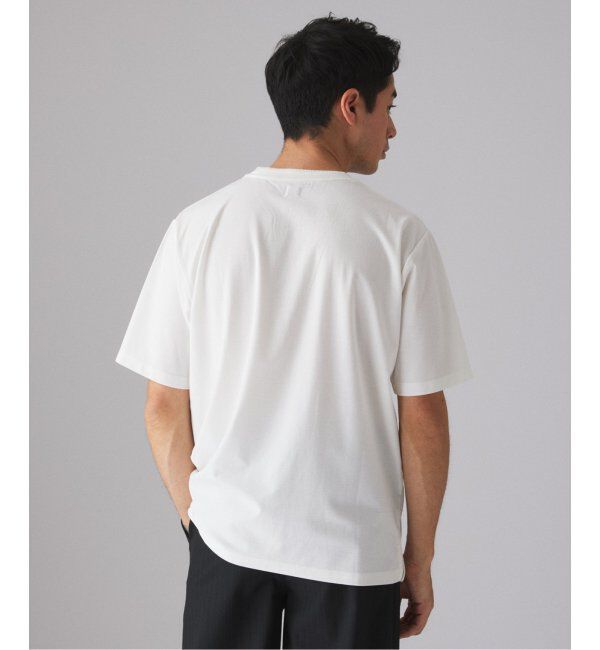 EDIFICE「E. SILK MIX JQ NECK Tシャツ」|Tシャツ・カットソー|