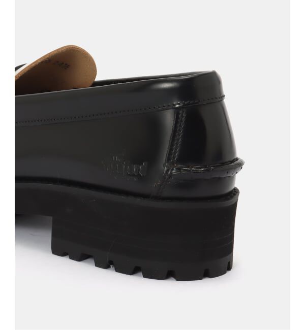 PULP「The Kenford Fineshoes　TANK SOLE LOAFERS / BLACK WHITE」|ローファー|