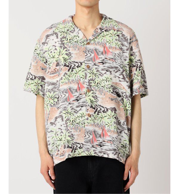 JOURNAL STANDARD「SUN SURF &times; JOURNAL STANDARD / 別注 アロハシャツ Palmtree &times; Wave」|シャツ・ブラウス|