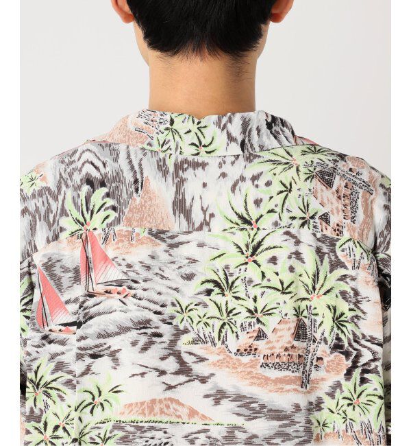 JOURNAL STANDARD「SUN SURF &times; JOURNAL STANDARD / 別注 アロハシャツ Palmtree &times; Wave」|シャツ・ブラウス|