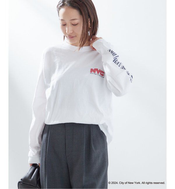 journal standard L'essage「【NYC &times; GOOD ROCK SPEED】24NYC005W NYCロンT：カットソー」|Tシャツ・カットソー|