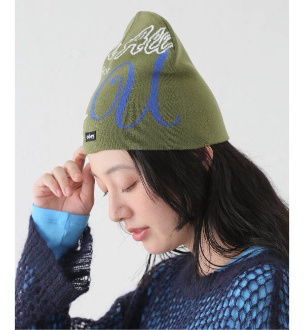 Oriens JOURNAL STANDARD「【OBEY / オベイ】 ALL FOR YOU BEANIE 1000302 20」|ニット帽|