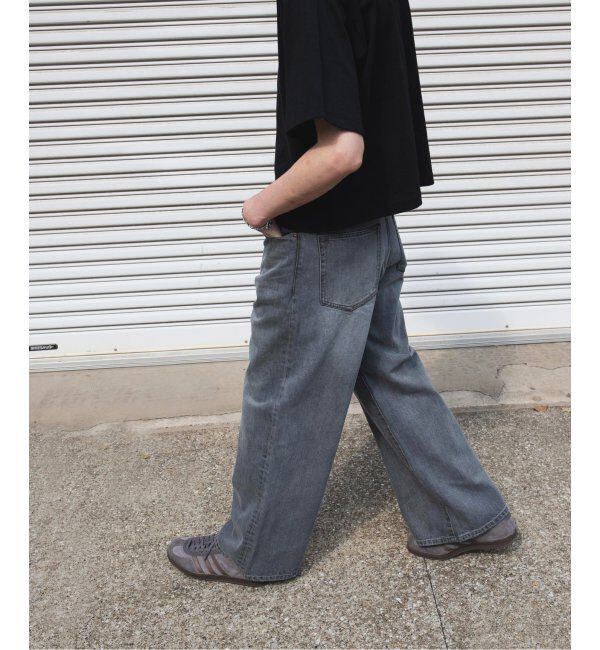 JOURNAL STANDARD「デニム キャノン 5ポケット フェード グレー染」|デニム|