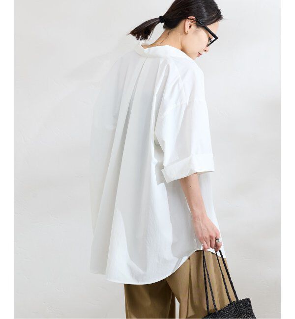 JOURNAL STANDARD「《追加》【＆FUNCTION】【接触冷感/UVカット】タイプライタービッグシャツ」|シャツ・ブラウス|