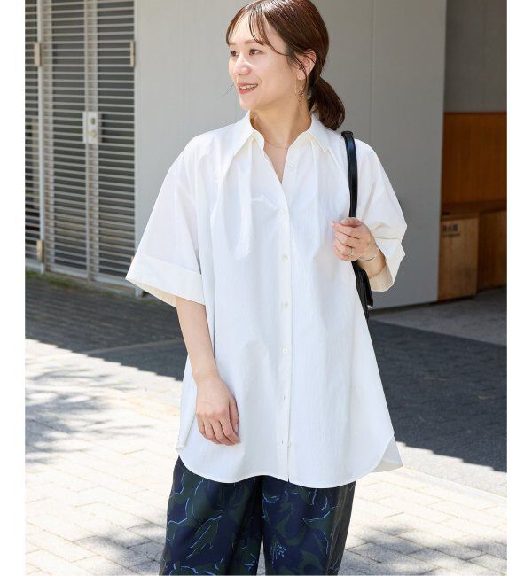 JOURNAL STANDARD「《追加》【＆FUNCTION】【接触冷感/UVカット】タイプライタービッグシャツ」|シャツ・ブラウス|