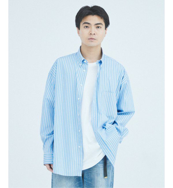 JOURNAL STANDARD「THOMAS MASON / トーマスメイソン ファット シルエット ボタンダウン シャツ」|シャツ・ブラウス|