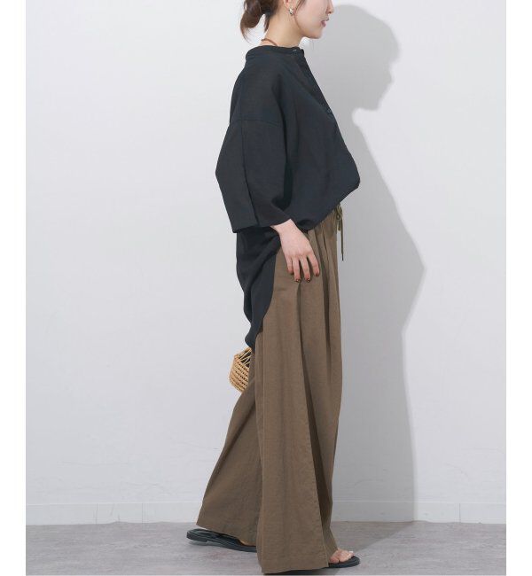 JOURNAL STANDARD relume「楊柳バンドカラーシャツ」|シャツ・ブラウス|