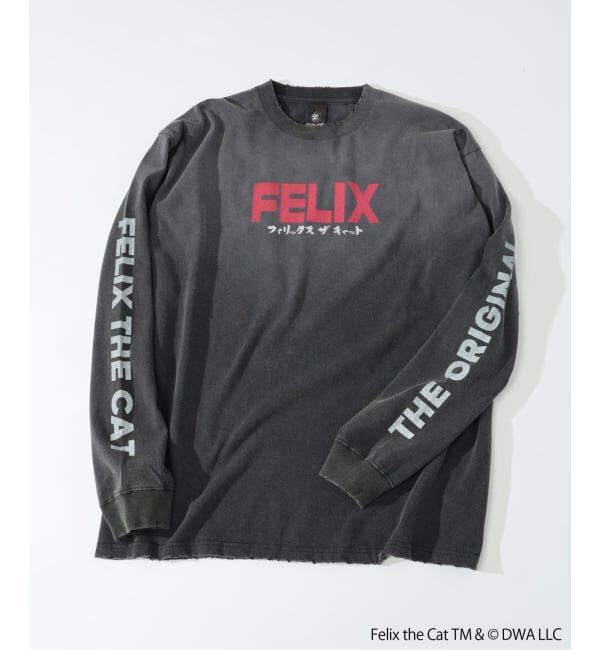JOURNAL STANDARD relume「フィリックス・ザ・キャット &times; relume プリント ロング Tシャツ」|Tシャツ・カットソー|