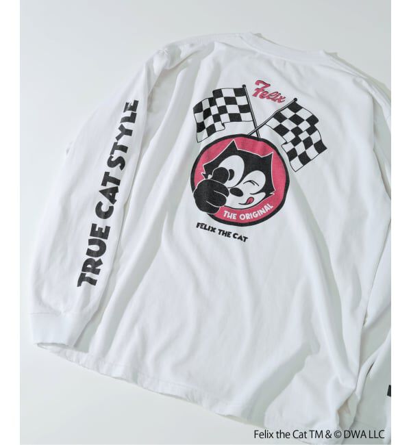 JOURNAL STANDARD relume「フィリックス・ザ・キャット &times; relume プリント ロング Tシャツ」|Tシャツ・カットソー|