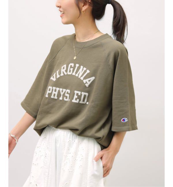 JOURNAL STANDARD relume「別注【Champion】Light Weight S/S スウェット」|スウェット・ジャージ|カーキ