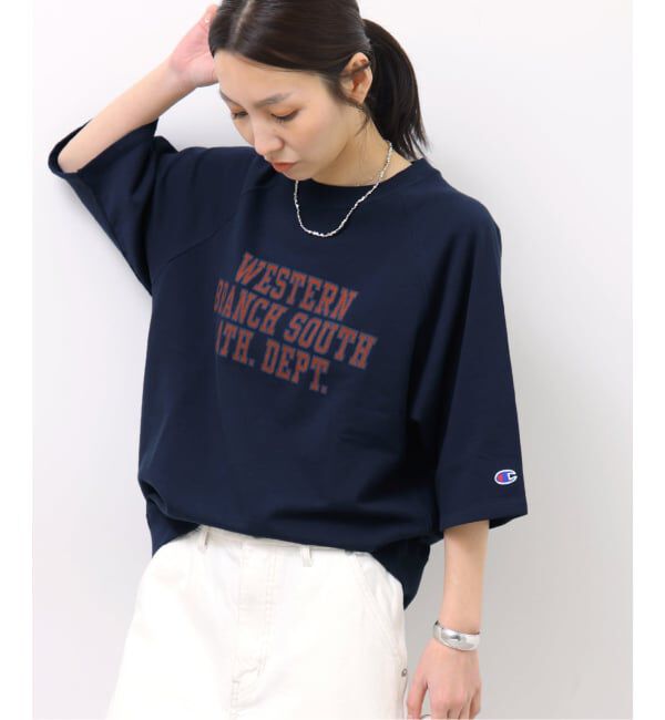 JOURNAL STANDARD relume「別注【Champion】Light Weight S/S スウェット」|スウェット・ジャージ|ネイビー