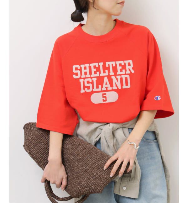 JOURNAL STANDARD relume「別注【Champion】Light Weight S/S スウェット」|スウェット・ジャージ|レッド