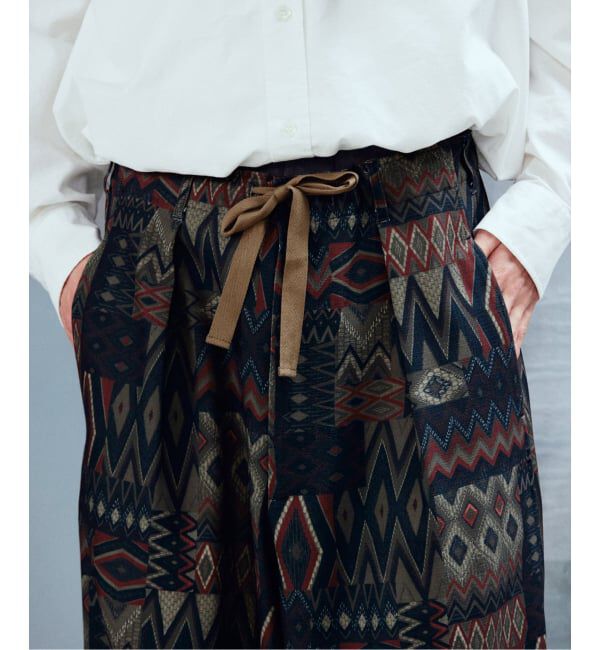 JOURNAL STANDARD「RIRANCHA / リランチェ ブッチャー 総柄 オーバー パンツ」|その他|