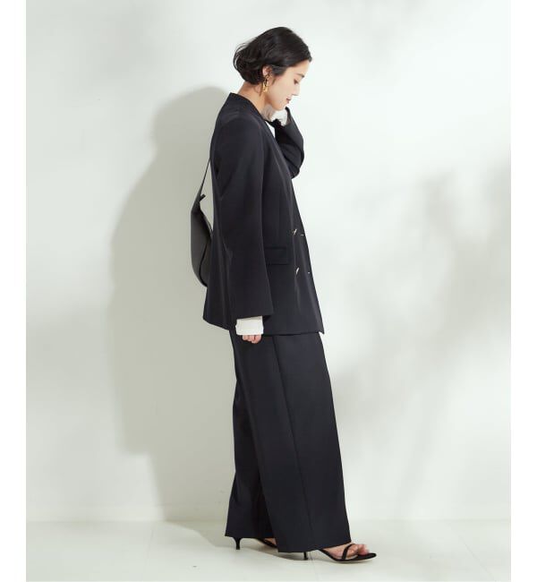 journal standard L'essage「ヴィスポリギャバ パンツ」|スラックス|