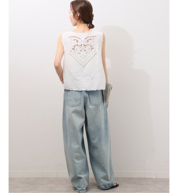JOURNAL STANDARD relume「スクエアエンブロイダリーベスト」|ベスト・ジレ|