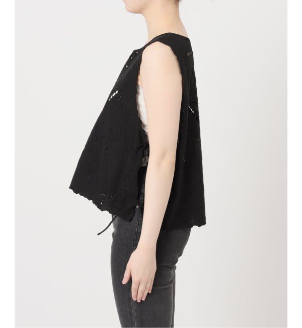 JOURNAL STANDARD relume「スクエアエンブロイダリーベスト」|ベスト・ジレ|