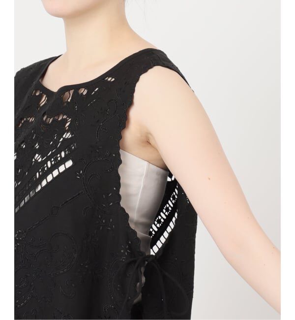 JOURNAL STANDARD relume「スクエアエンブロイダリーベスト」|ベスト・ジレ|