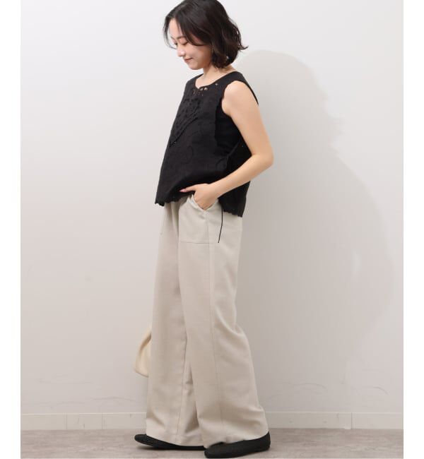 JOURNAL STANDARD relume「スクエアエンブロイダリーベスト」|ベスト・ジレ|