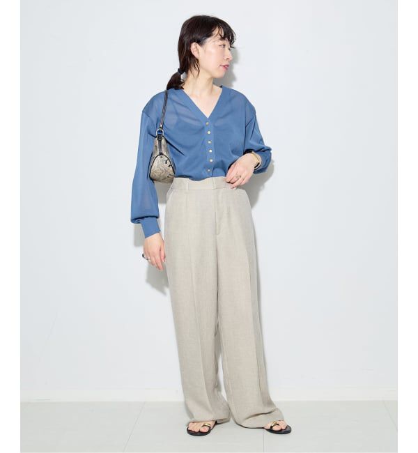 journal standard L'essage「フォルムニットVネックカーディガン」|カーディガン|