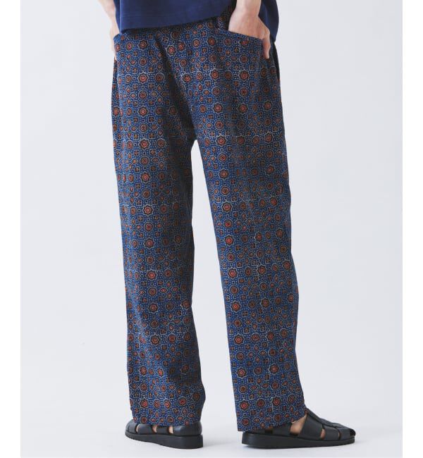 JOURNAL STANDARD relume「《予約》bunai / ブナイ 別注 アジュラク プリント イージーパンツ」|その他|