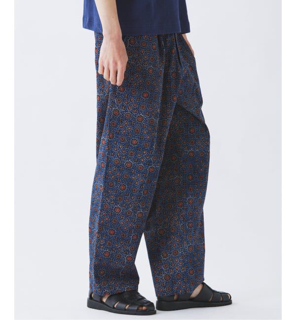 JOURNAL STANDARD relume「《予約》bunai / ブナイ 別注 アジュラク プリント イージーパンツ」|その他|