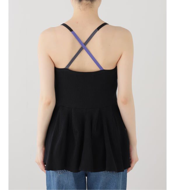 journal standard L'essage「【TOGA TOO/トーガトゥ】Rib flare camisole キャミソール」|Tシャツ・カットソー|