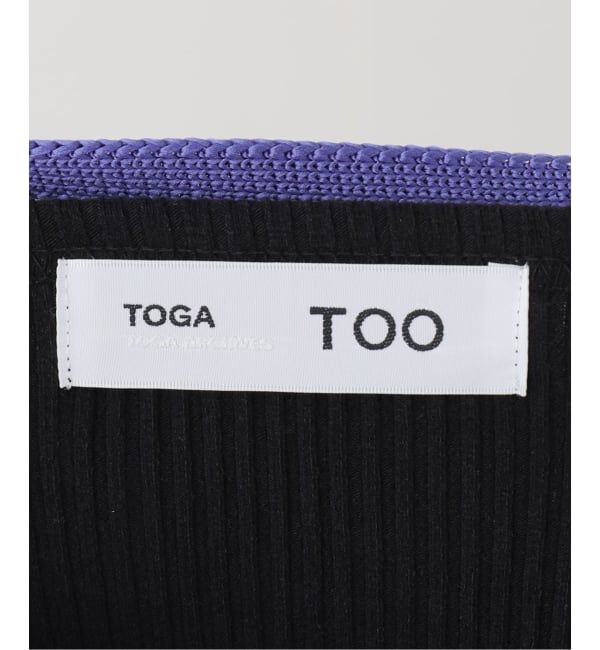 journal standard L'essage「【TOGA TOO/トーガトゥ】Rib flare camisole キャミソール」|Tシャツ・カットソー|